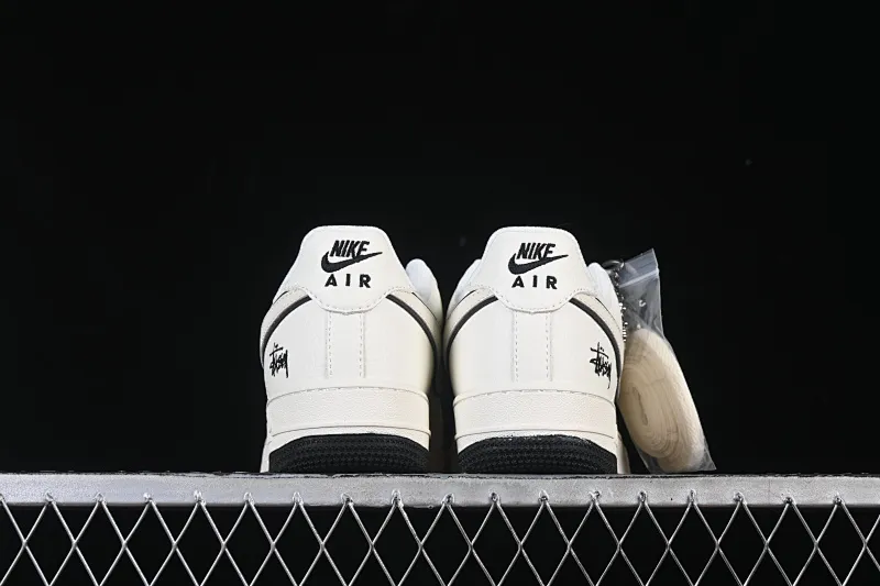 All categories Nk Air Force 1 Air Force series Nk Air Force 1 Low Air Force low-top Nike Air Force 1'07 Low Stusi co-branded beige black bottom Air Force 1 low-top casual sneakers CS5288-046